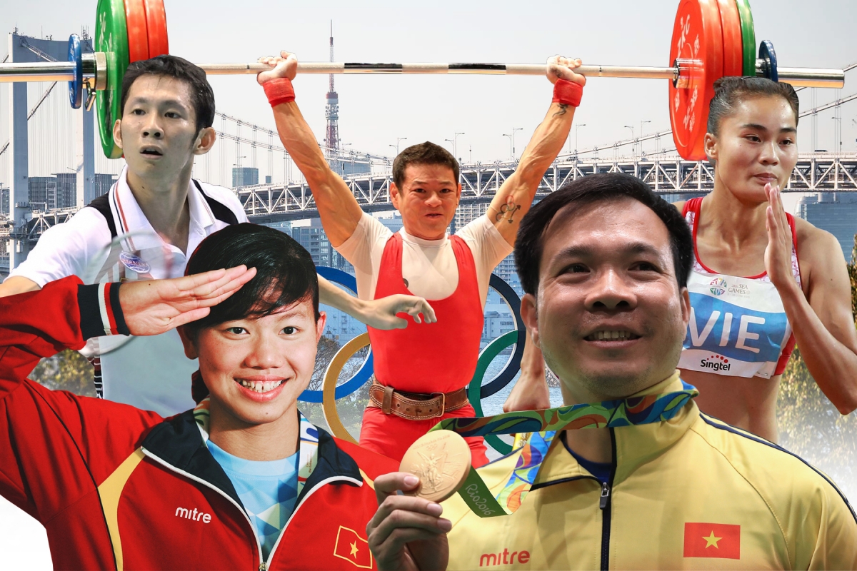 18 vận động viên Việt Nam tham dự Olympic Tokyo 2020